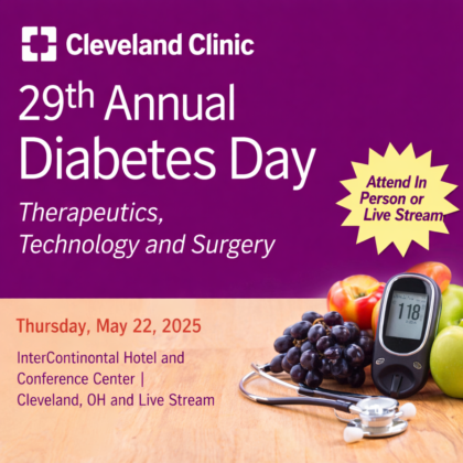 Cleveland Clinic 29th Annual Diabetes Therapeutics, Technology and Surgery (Videos)