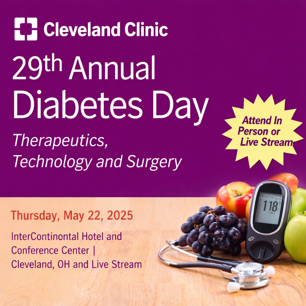 Cleveland Clinic 29th Annual Diabetes Therapeutics, Technology and Surgery (Videos)