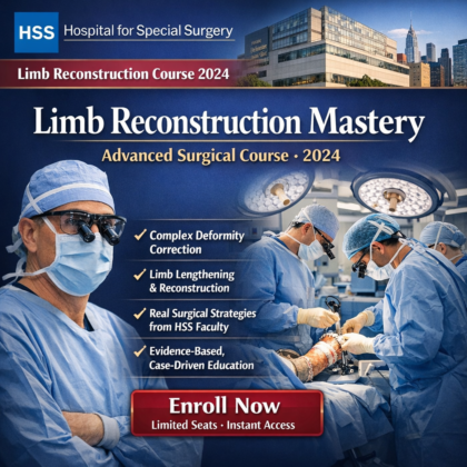 Hospital for Special Surgery Limb Reconstruction Course 2024