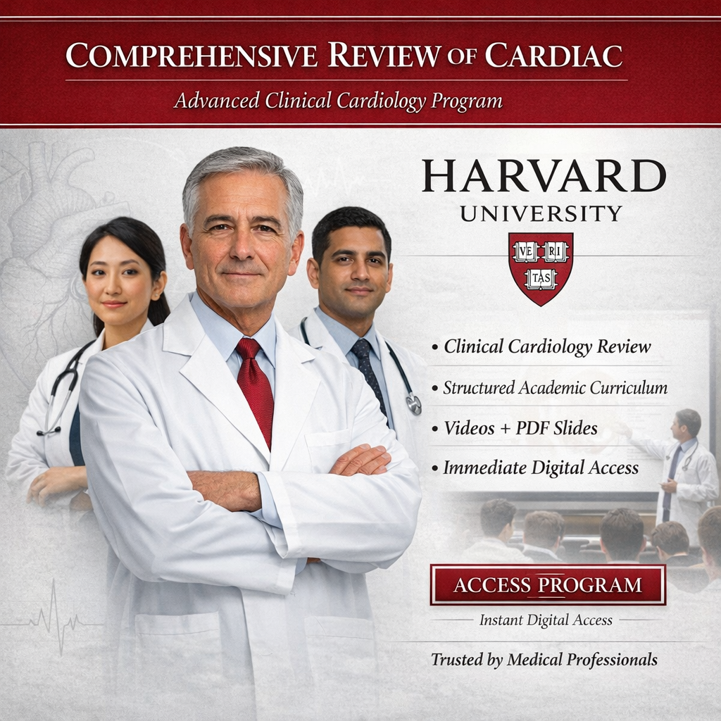 Comprehensive Review of Cardiac Surgery 2025 (Videos + Slides PDFs)