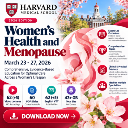 Harvard Women’s Health and Menopause 2026